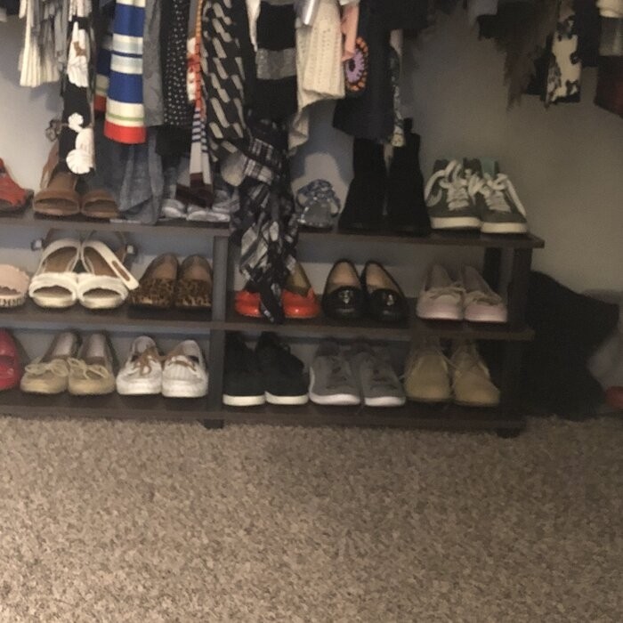 18 Pair Shoe Rack