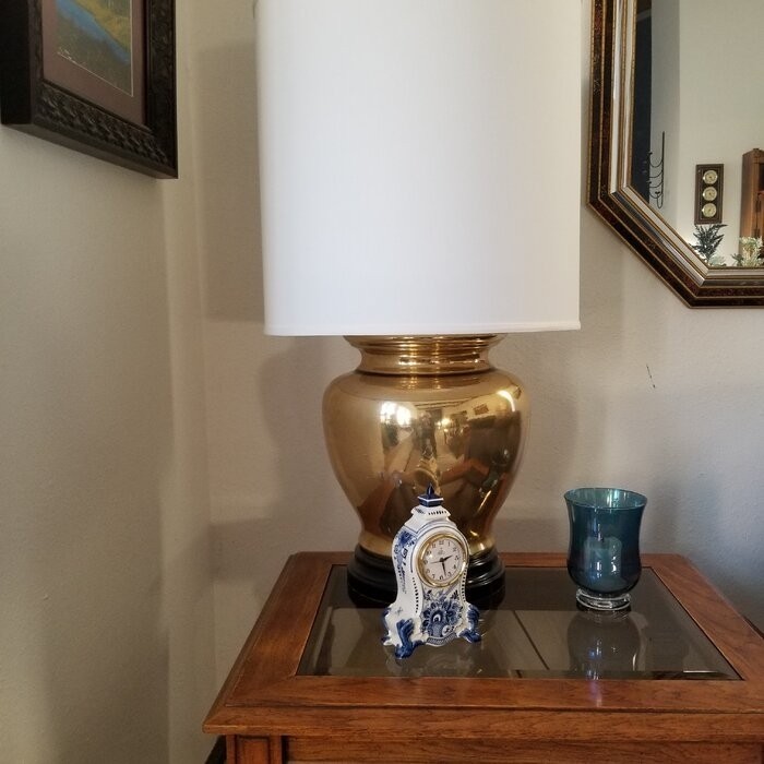 18'' W Linen Drum Lamp Shade ( Spider )