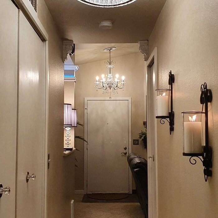 2 Piece Tabletop Wall Sconce Set
