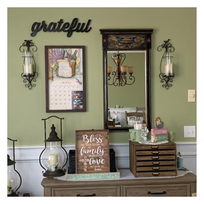 2 Piece Tabletop Wall Sconce Set