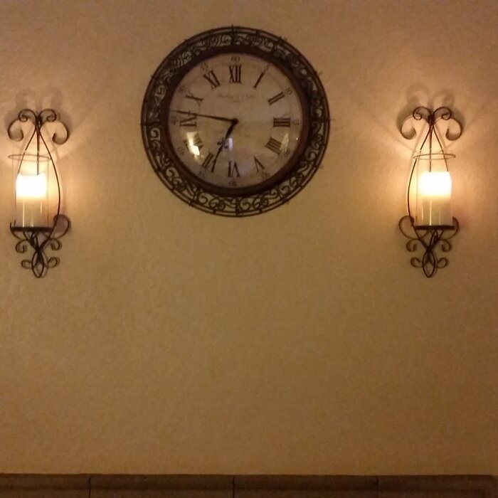 2 Piece Tabletop Wall Sconce Set