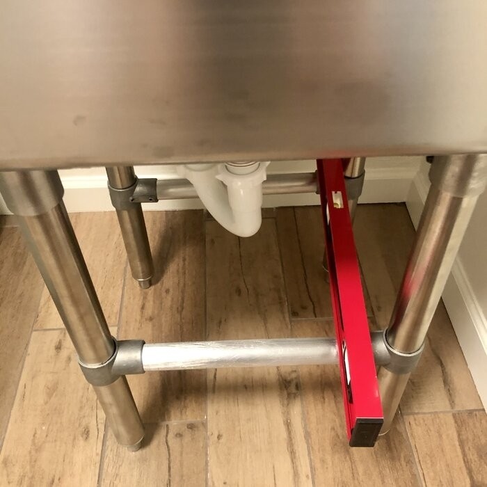 21.5" L x 24" W Free standing Laundry sink with Faucet