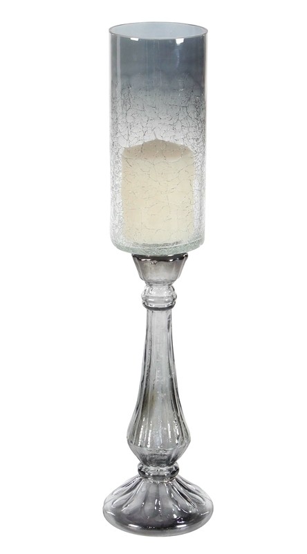 21" Glass Tabletop Hurricane