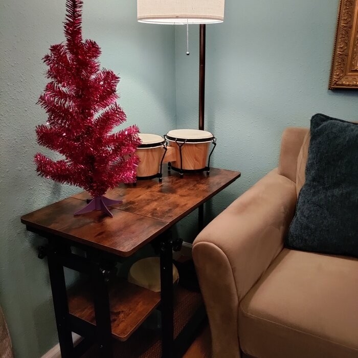 24.41'' Tall C Table End Table