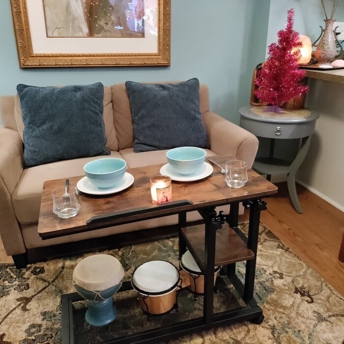 24.41'' Tall C Table End Table