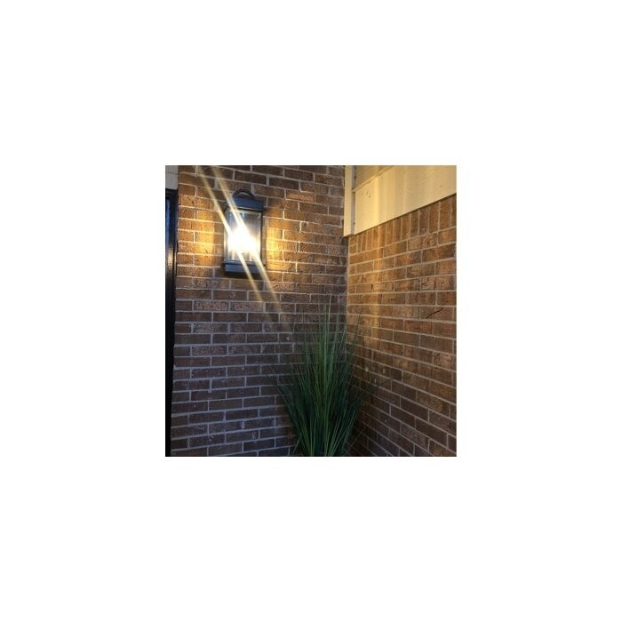 3 - Bulb 19.625'' H Beveled Glass Outdoor Wall Lantern