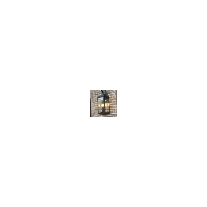 3 - Bulb 30.62'' H Beveled Glass Outdoor Wall Lantern