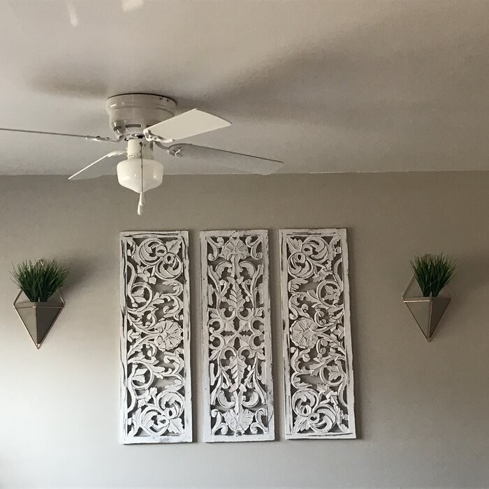 3 Piece Carved Ornate Wall Décor Set