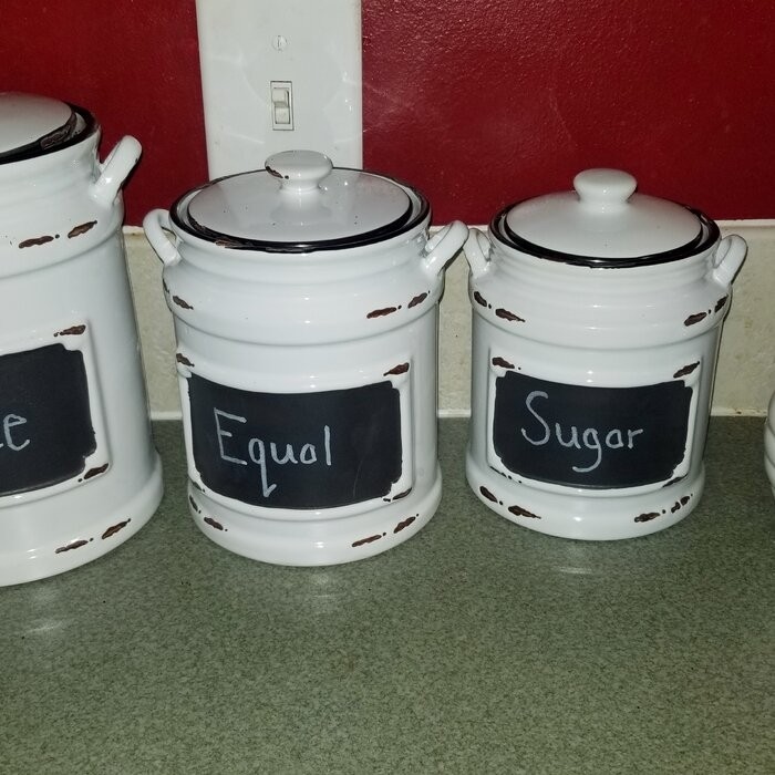 3 Piece Kitchen Canister Set