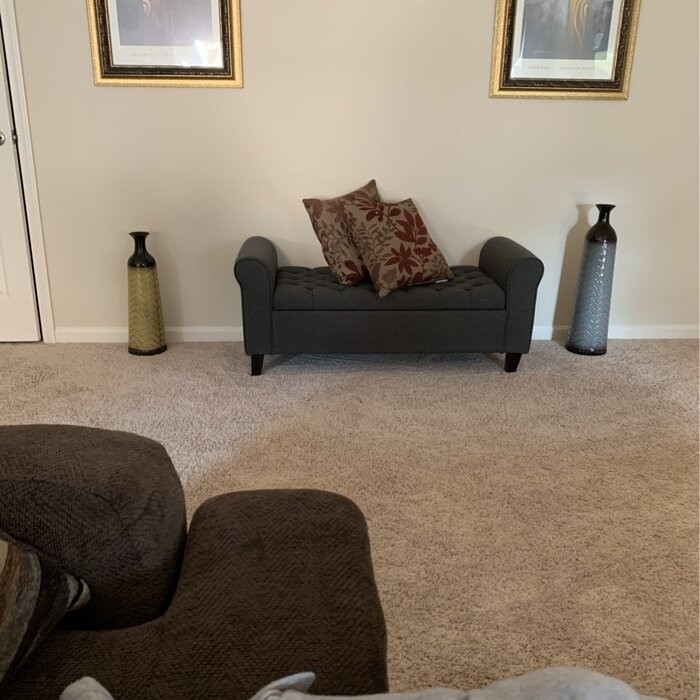 3 Piece Waltham Red/Cream/Gray Metal Floor Vase Set