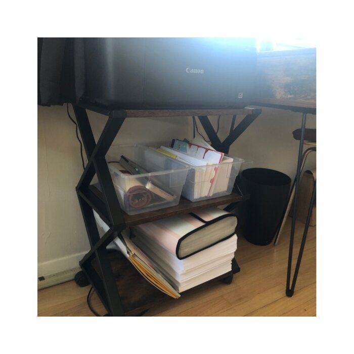 3 Tiers Mobile Printer Stand