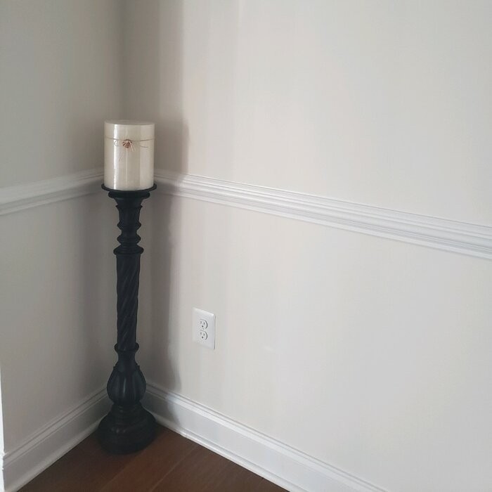 35.75" Wood Candlestick
