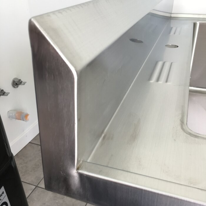 42" L x 24" W Free Standing Laundry Sink with Faucet