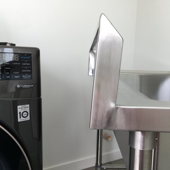 42" L x 24" W Free Standing Laundry Sink with Faucet