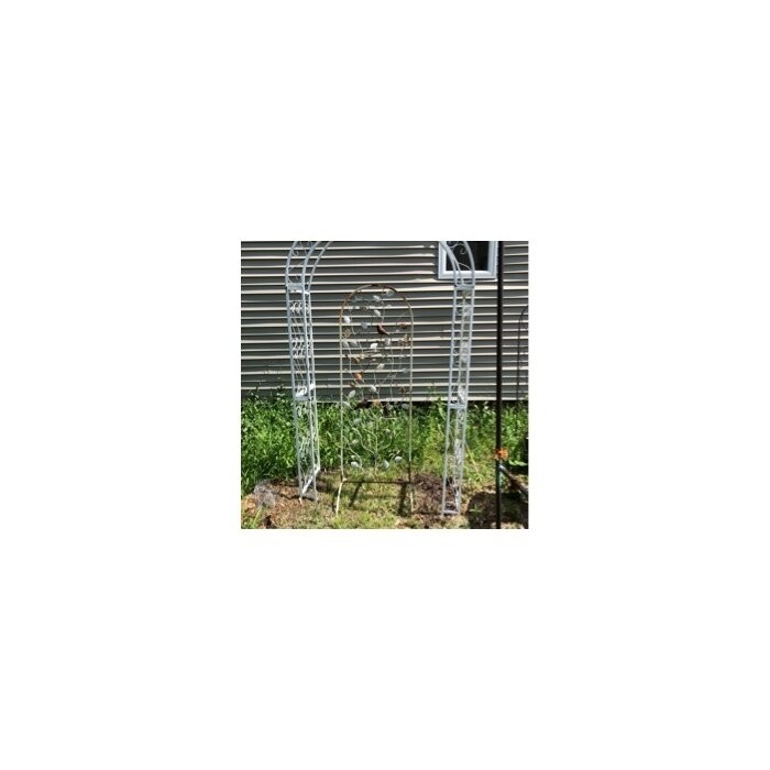 48.5" W x 18.5" D Iron Arbor