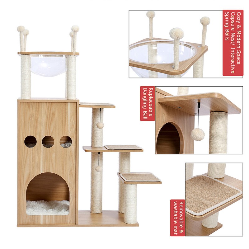 52" Tavion Multi-level Cat Tree