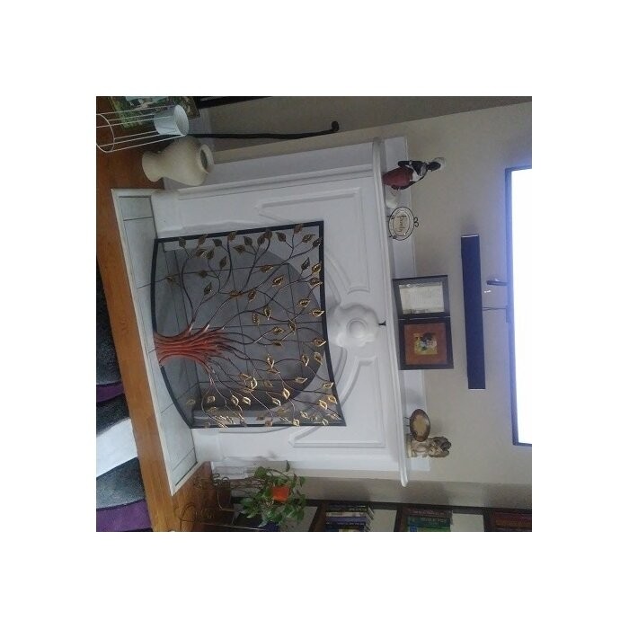 Aashay Single Panel Iron Fireplace Screen