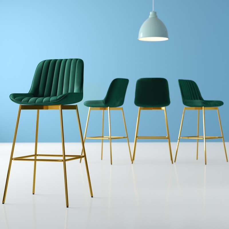 Abingdon Swivel 28.95" Bar Stool