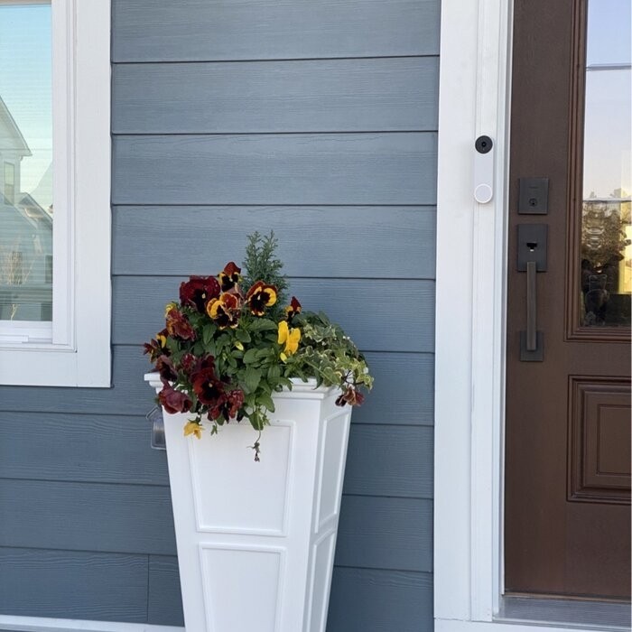 Abram Self-Watering Plastic Pot Planter