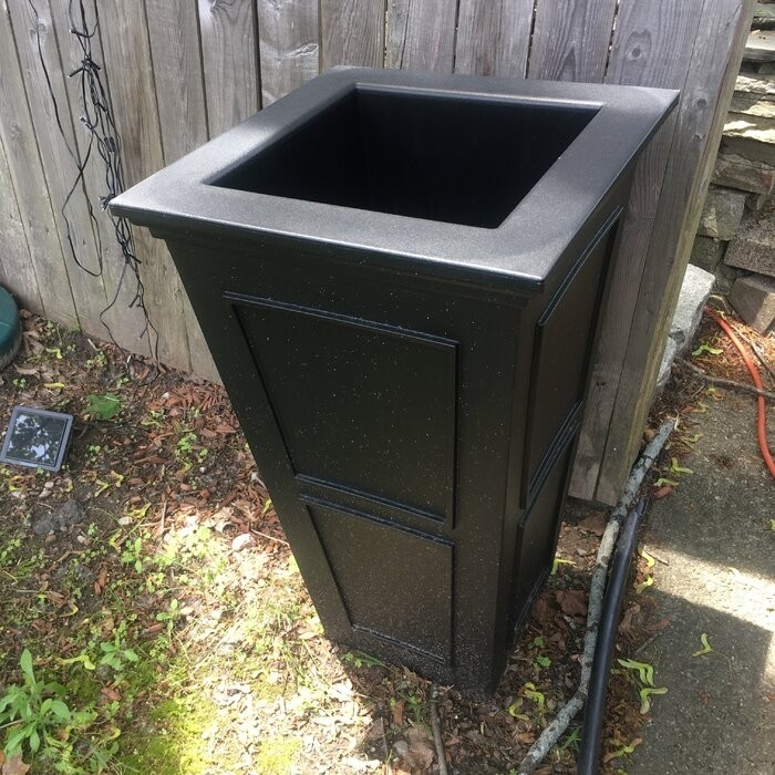 Abram Self-Watering Plastic Pot Planter