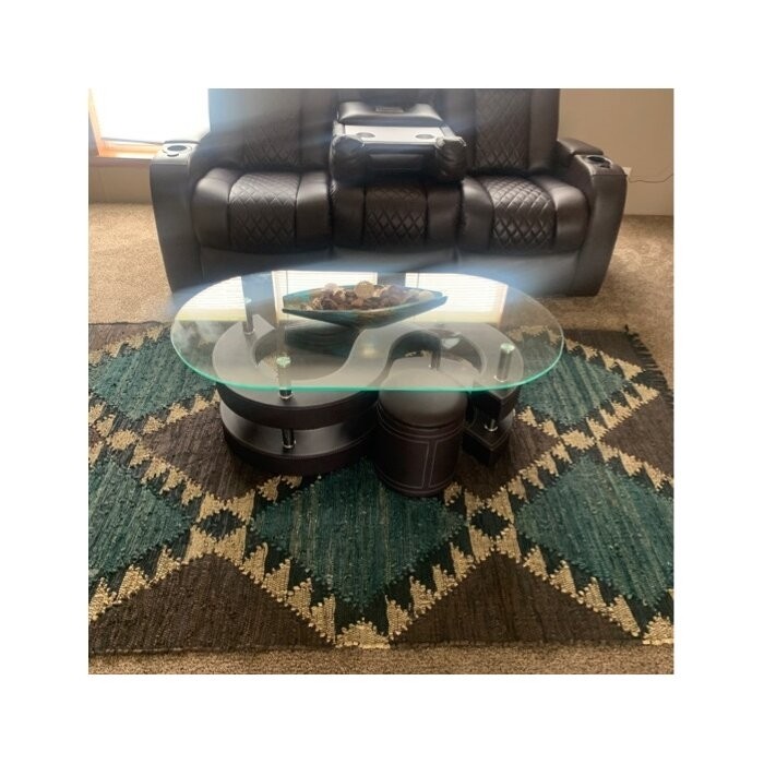 Addaly Abstract Coffee Table