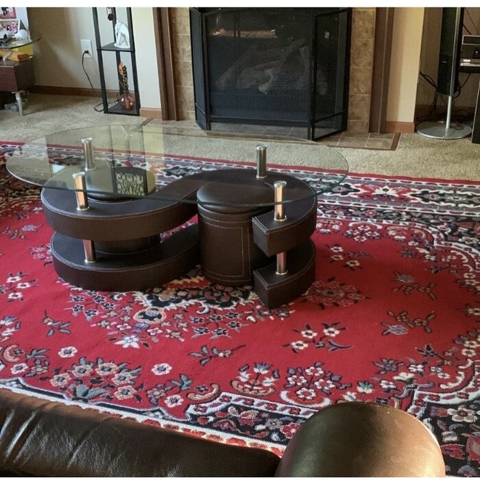 Addaly Abstract Coffee Table