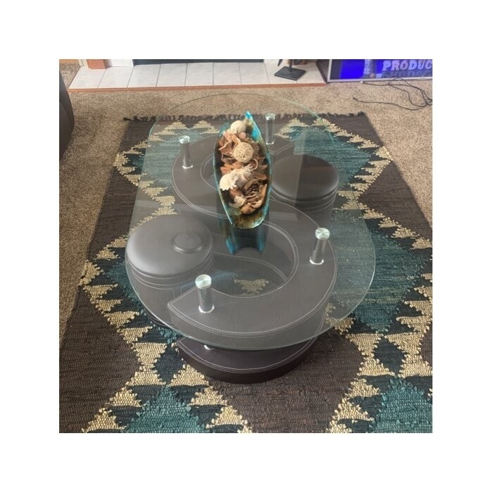 Addaly Abstract Coffee Table