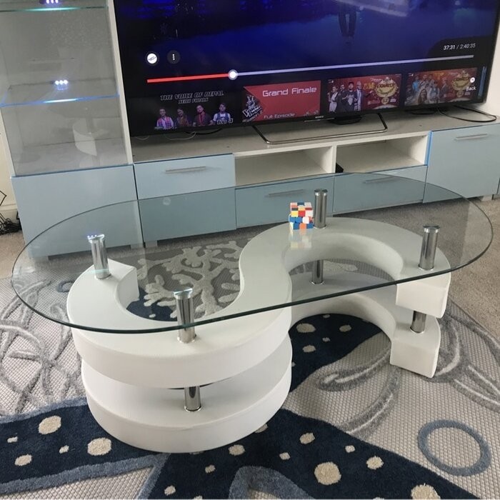Addaly Abstract Coffee Table