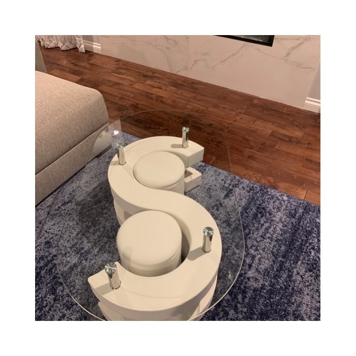 Addaly Abstract Coffee Table