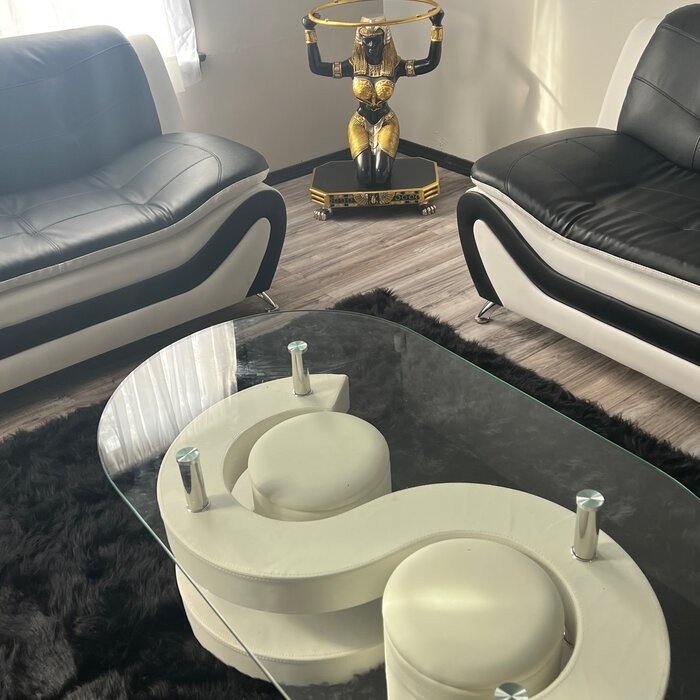 Addaly Abstract Coffee Table