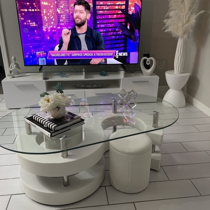 Addaly Abstract Coffee Table