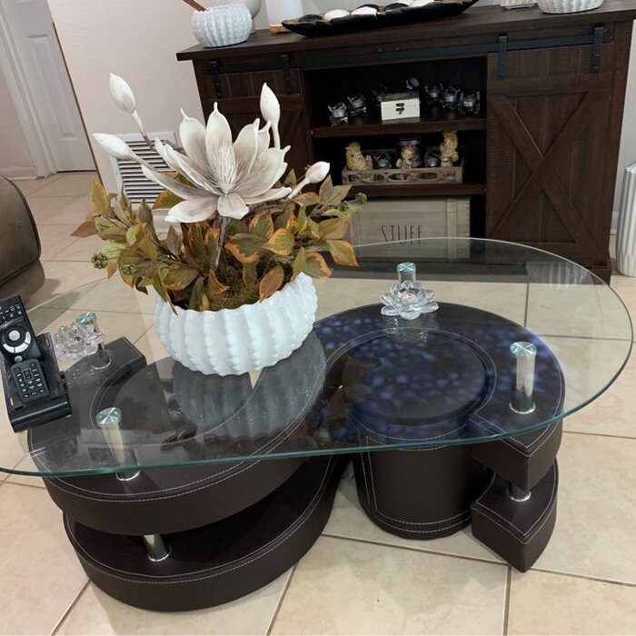 Addaly Abstract Coffee Table