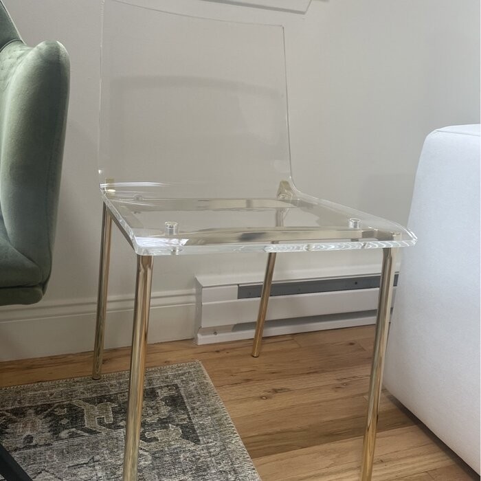 Adelia Side Chair in Clear