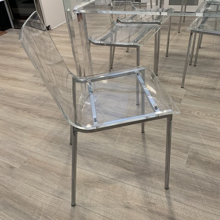 Adelia Side Chair in Clear