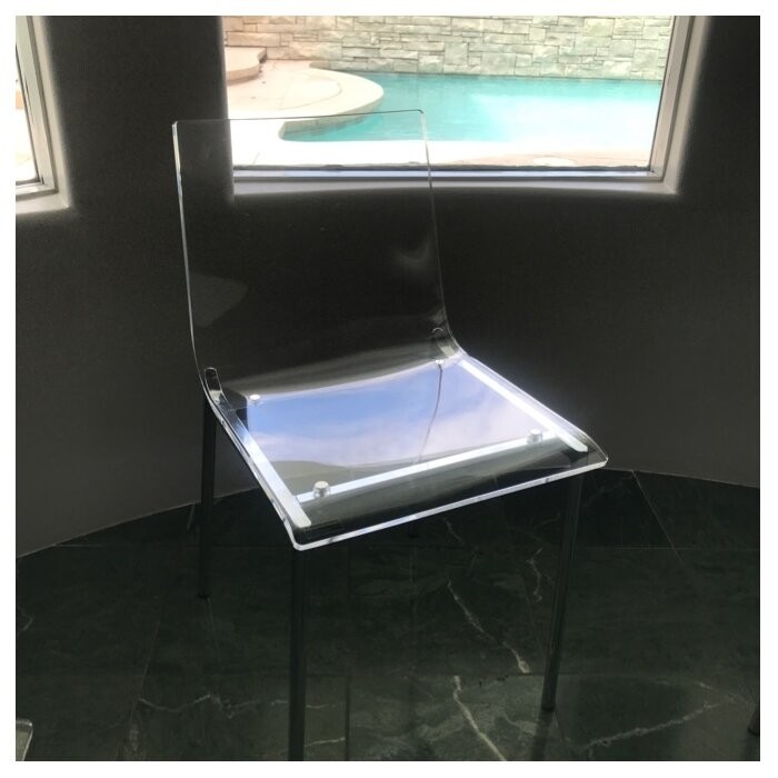Adelia Side Chair in Clear