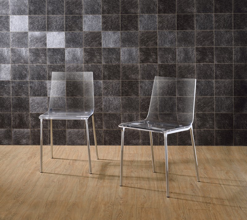 Adelia Side Chair in Clear