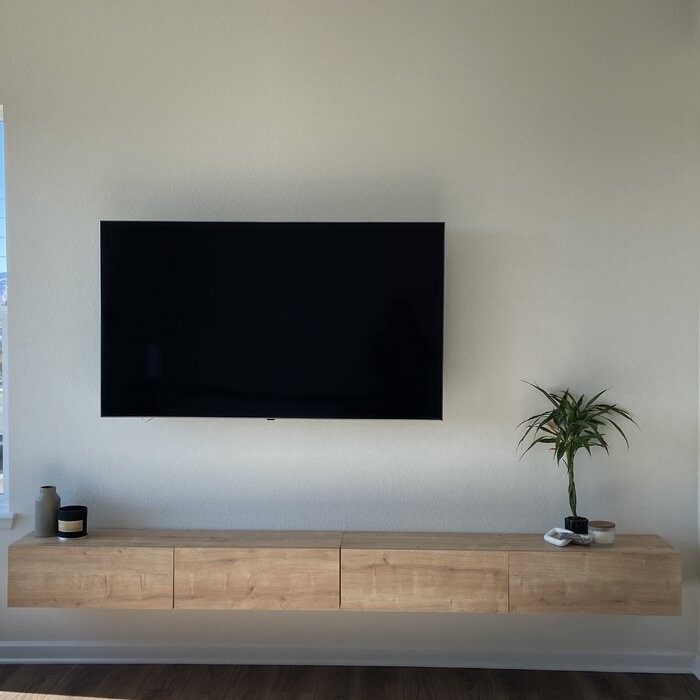 Alesandrini Floating TV Stand for TVs up to 60"