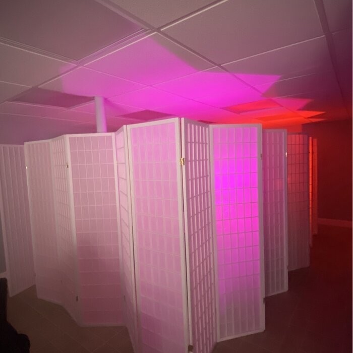 Alex 102'' W 6 - Panel Folding Room Divider