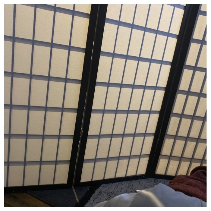 Alex 102'' W 6 - Panel Folding Room Divider