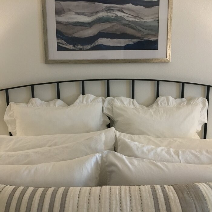 Alexis Metal Slat Headboard