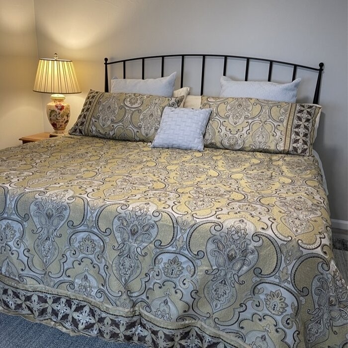 Alexis Metal Slat Headboard