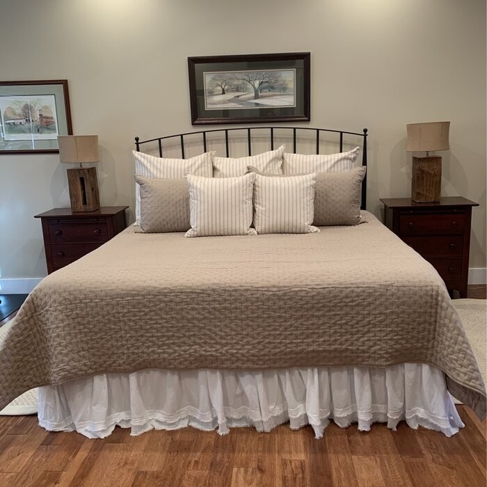 Alexis Metal Slat Headboard