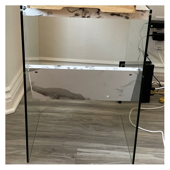 Allionna 23.75'' Tall Sled End Table