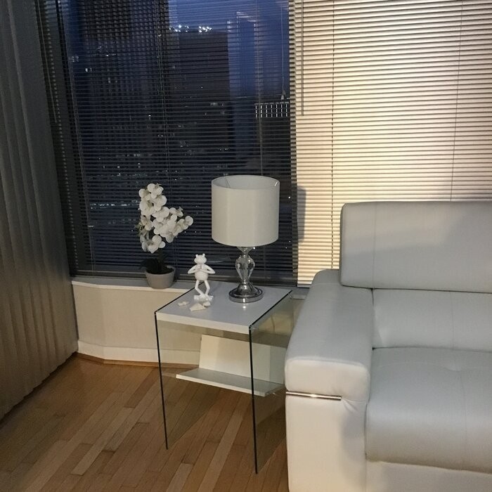 Allionna 23.75'' Tall Sled End Table