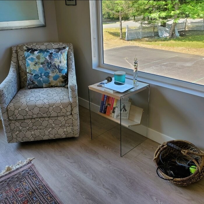 Allionna 23.75'' Tall Sled End Table