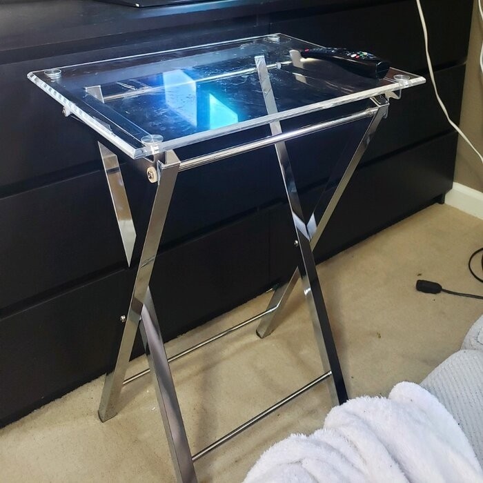 Aloysius Folding Tray Table Set