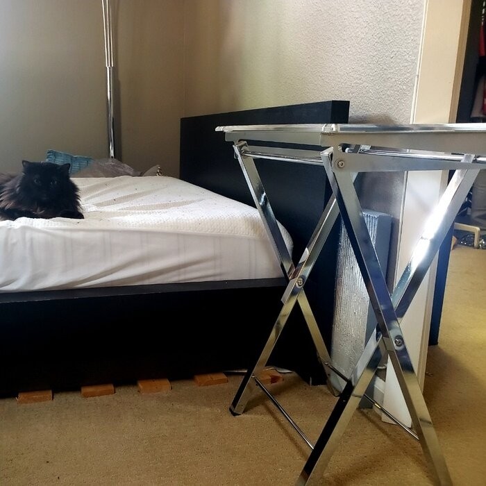 Aloysius Folding Tray Table Set