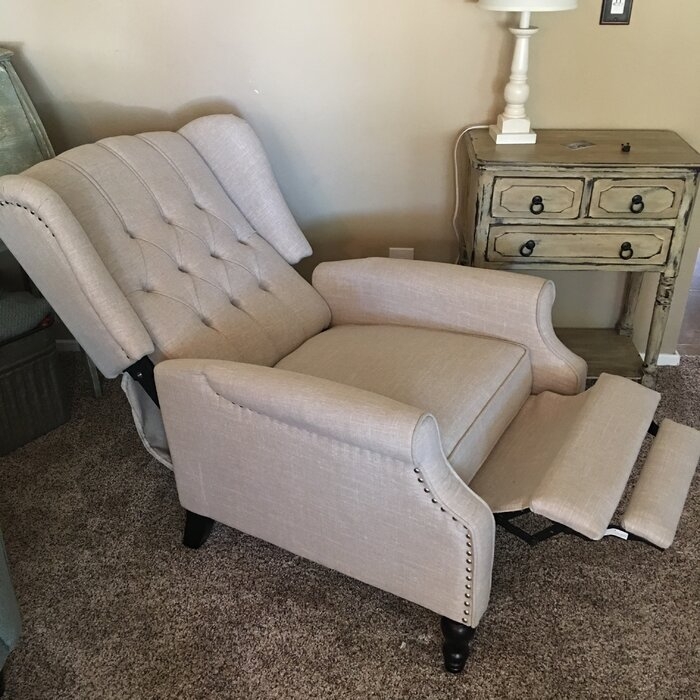 Alta 35'' Wide Manual Wing Chair Recliner