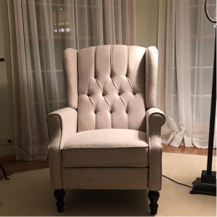 Alta 35'' Wide Manual Wing Chair Recliner