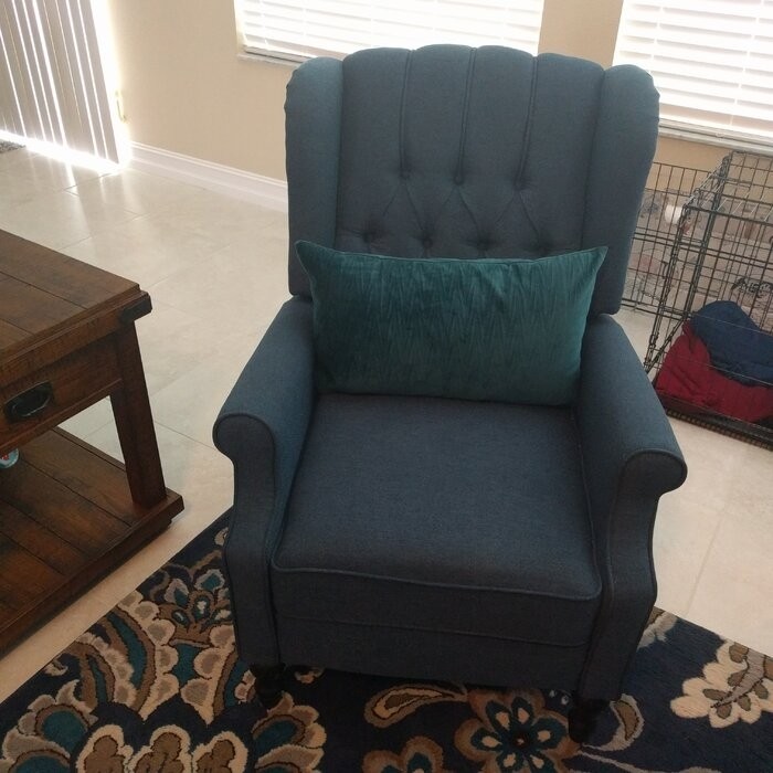 Alta 35'' Wide Manual Wing Chair Recliner